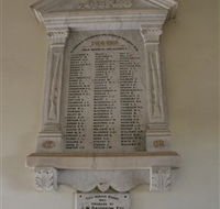 Warwick Railway Memorial Honour Board - Inverell Accommodation