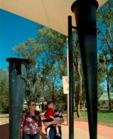Charleville - Steiger Vortex Rainmaking Guns - Inverell Accommodation 1