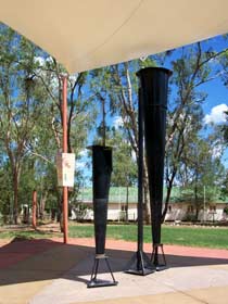 Charleville - Steiger Vortex Rainmaking Guns - Inverell Accommodation 4