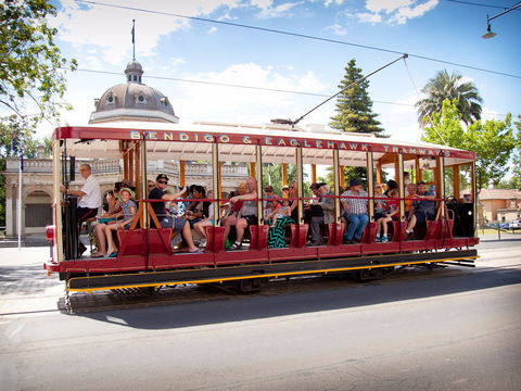 Bendigo Tramways Vintage Talking Tram - Inverell Accommodation 0