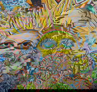 The Painting of Life by Mirka Mora - Inverell Accommodation
