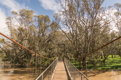 Lachlan River Swing Bridge - Inverell Accommodation 0