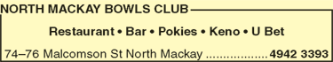 North Mackay Bowls Club - Inverell Accommodation 9