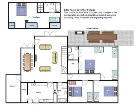LAVENDER COTTAGE Alpine Southern Highlands 4pm Check Out Sundays - Inverell Accommodation 5