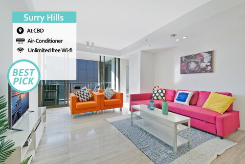Fancy 1BED APT In Haymarket Walk To Central Station NHA178-17 - Inverell Accommodation 0