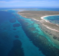 Pink Lake  Abrolhos Islands Scenic Flight - Inverell Accommodation