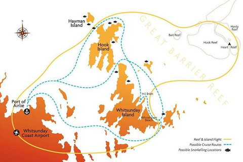 Reef And Island Scenic Flight From Airlie Beach - Inverell Accommodation 0