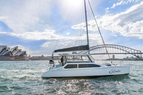 Vivid 90-Minute Sydney Harbour Catamaran Cruise With BYO Drinks - Inverell Accommodation 0