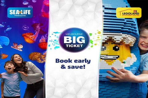 Melbourne BIG Ticket - LEGOLAND Discovery And SEA LIFE Melbourne - Inverell Accommodation 4