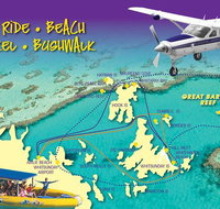 Scenic Flight - Great Barrier Reef Heart Reef Whitehaven Beach  Hill Inlet - Inverell Accommodation