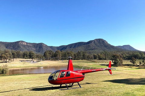 Private Helicopter Flight To Hunter Valley With A La Carte Lunch - For 2 - Inverell Accommodation 2